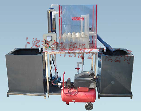 矩形單格V形濾池裝